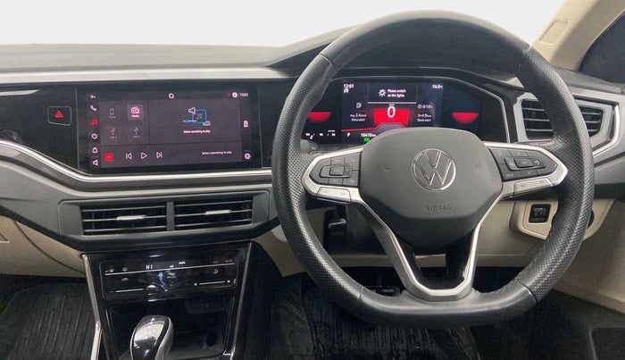 2022 Volkswagen VIRTUS GT PLUS TSI 1.5 EVO DSG, Petrol, Automatic, 19,507 km, Steering Wheel Close Up