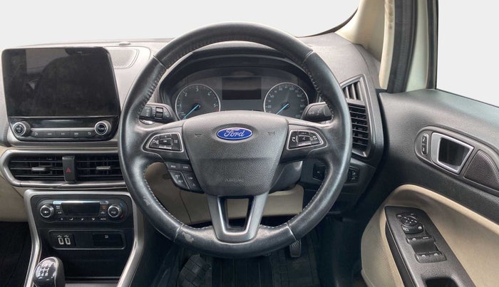 2021 Ford Ecosport TITANIUM + SE 1.5L DIESEL, Diesel, Manual, 24,344 km, Steering Wheel Close Up