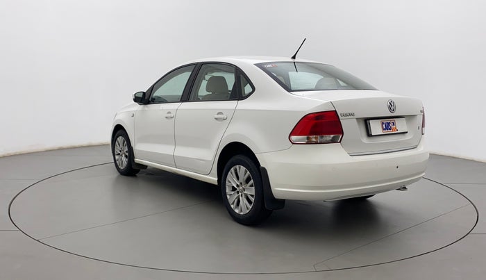 2015 Volkswagen Vento HIGHLINE 1.5 AT, Diesel, Automatic, 1,05,330 km, Left Back Diagonal