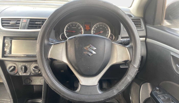 2012 Maruti Swift VXI, Petrol, Manual, 82,030 km, Steering Wheel Close Up
