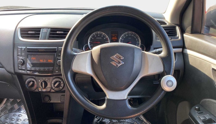 2015 Maruti Swift VXI, Petrol, Manual, 89,834 km, Steering Wheel Close Up