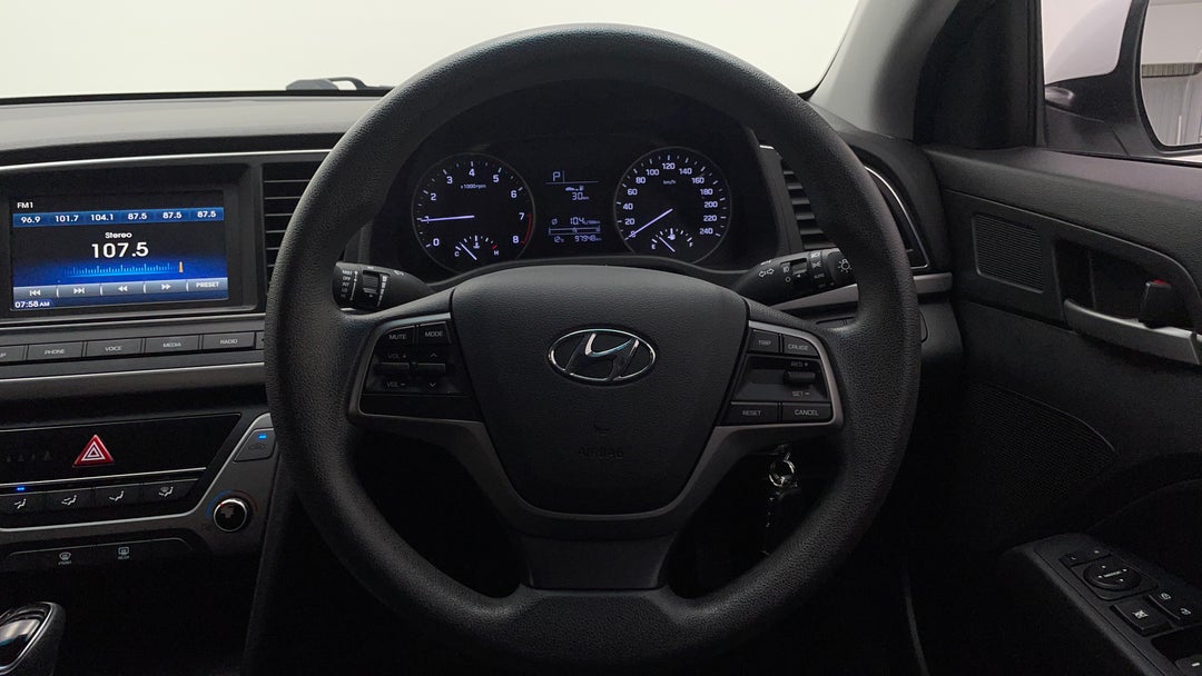 Steering Wheel Close-up
