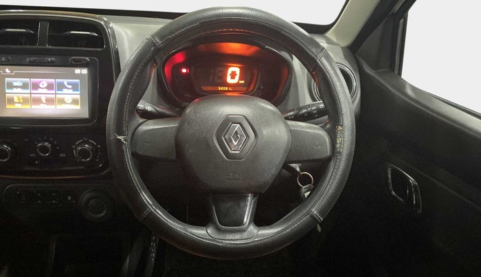 2018 Renault Kwid RXT 1.0 (O), Petrol, Manual, 52,226 km, Steering Wheel Close Up