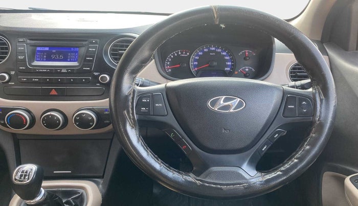 2015 Hyundai Xcent S 1.2, CNG, Manual, 84,386 km, Steering Wheel Close Up