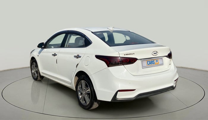 2019 Hyundai Verna 1.6 VTVT SX + AT, Petrol, Automatic, 28,890 km, Left Back Diagonal