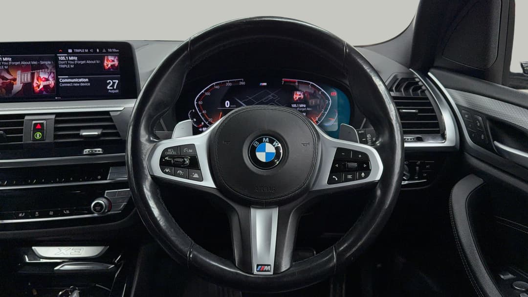 2020 BMW X3 xDrive30i M Sport, Automatic, 76448 km, Steering Wheel Close-up