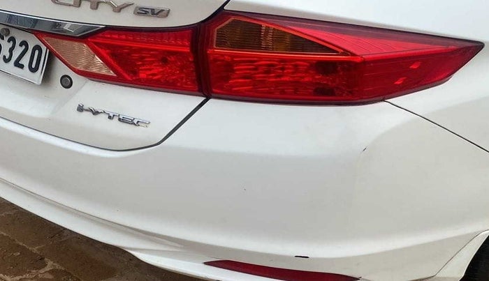 2016 Honda City 1.5L I-VTEC SV, Petrol, Manual, 82,547 km, Rear bumper - Paint is slightly damaged