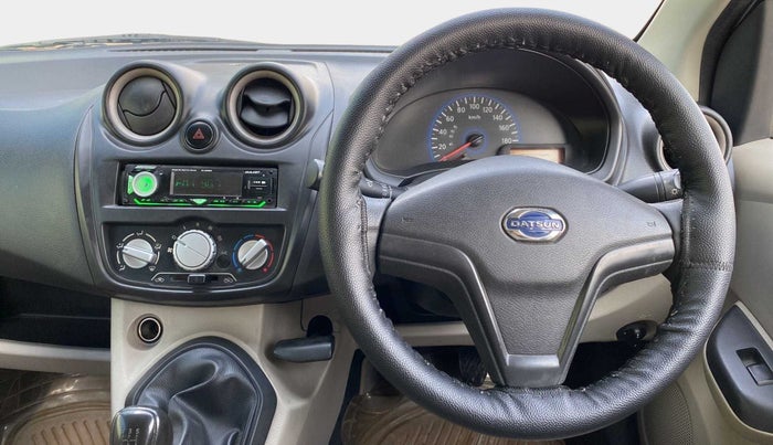 2017 Datsun Go T, Petrol, Manual, 89,973 km, Steering Wheel Close Up