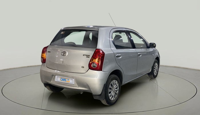 2011 Toyota Etios Liva G, Petrol, Manual, 64,980 km, Right Back Diagonal