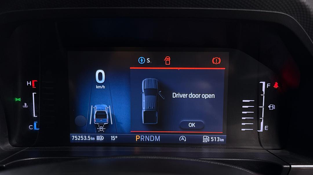 2022 Ford Ranger Sport 3.0 (4x4), Automatic, 75253 km, Odometer View