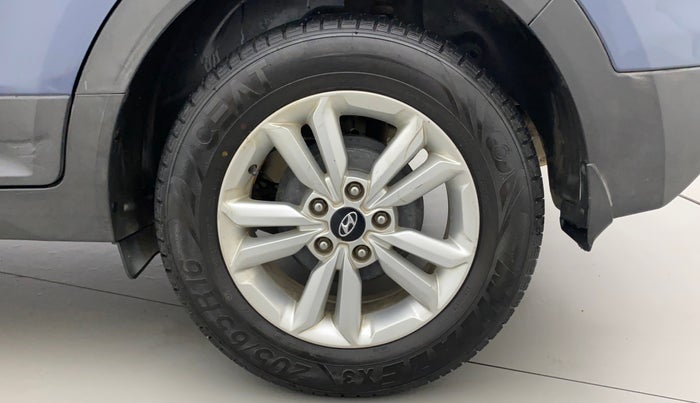2016 Hyundai Creta SX PLUS 1.6 PETROL, Petrol, Manual, 75,458 km, Left Rear Wheel