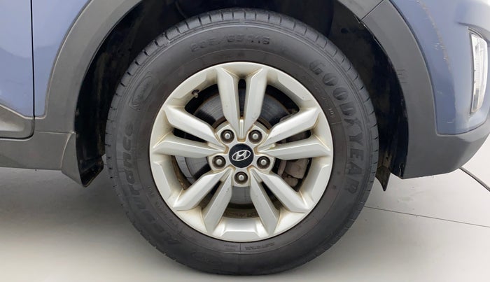 2016 Hyundai Creta SX PLUS 1.6 PETROL, Petrol, Manual, 75,458 km, Right Front Wheel