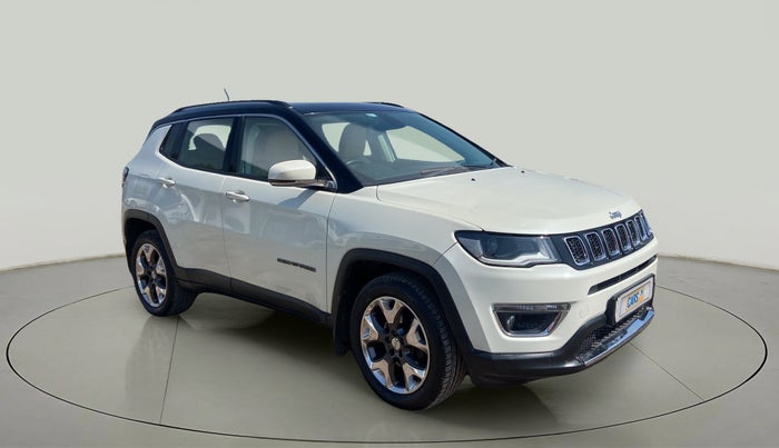 2019 Jeep Compass LIMITED PLUS PETROL AT, Petrol, Automatic, 55,119 km, Right Front Diagonal