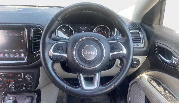 2019 Jeep Compass LIMITED PLUS PETROL AT, Petrol, Automatic, 55,119 km, Steering Wheel Close Up