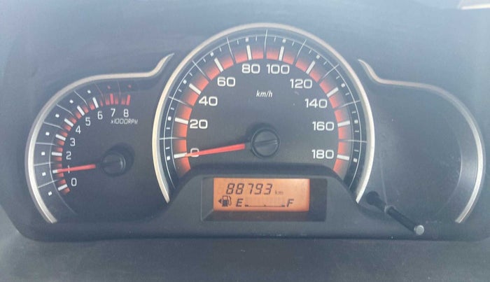 2017 Maruti Alto K10 VXI, Petrol, Manual, 88,759 km, Odometer Image