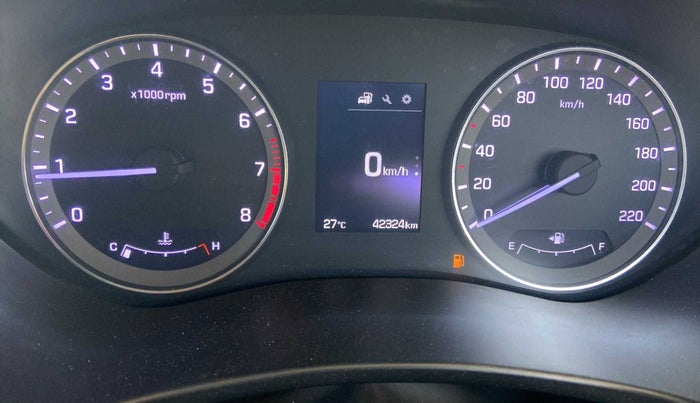 2017 Hyundai Elite i20 ASTA 1.2 (O), Petrol, Manual, 42,347 km, Odometer Image