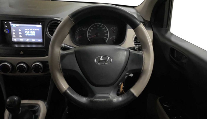 2017 Hyundai Grand i10 MAGNA 1.2 KAPPA VTVT, Petrol, Manual, 61,536 km, Steering Wheel Close Up