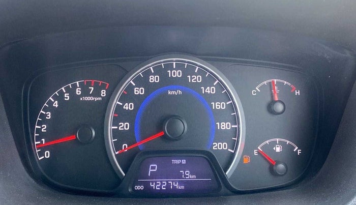 2014 Hyundai Grand i10 ASTA AT 1.2 KAPPA VTVT, Petrol, Automatic, 42,314 km, Odometer Image