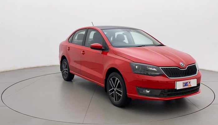 2018 Skoda Rapid STYLE 1.6 MPI AT, Petrol, Automatic, 1,12,715 km, Right Front Diagonal