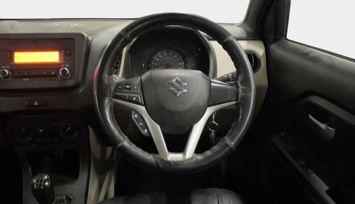 2019 Maruti New Wagon-R VXI 1.2, Petrol, Manual, 74,609 km, Steering Wheel Close Up