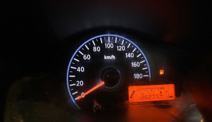 2018 Datsun Redi Go T (O), Petrol, Manual, 86,263 km, Odometer Image