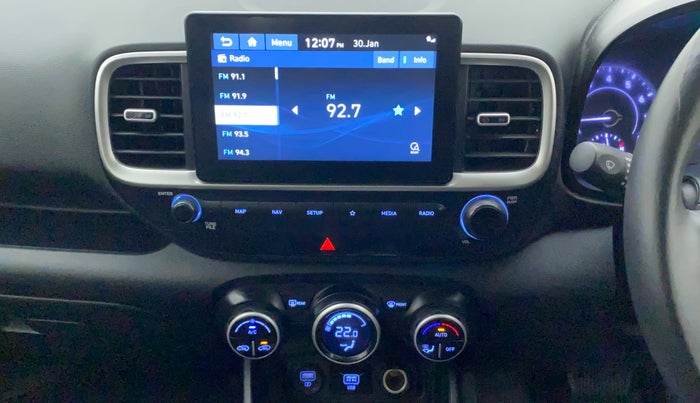 2019 Hyundai VENUE SX PLUS 1.0 TURBO DCT, Petrol, Automatic, 97,443 km, Air Conditioner