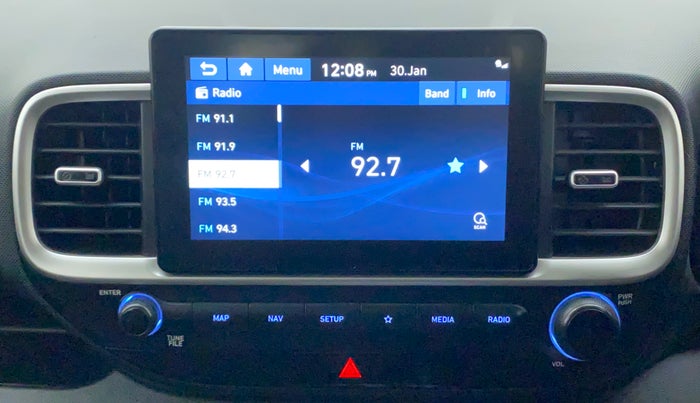 2019 Hyundai VENUE SX PLUS 1.0 TURBO DCT, Petrol, Automatic, 97,443 km, Infotainment System