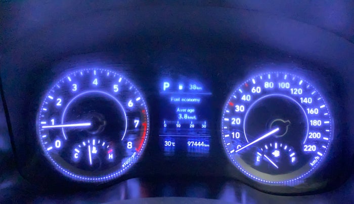 2019 Hyundai VENUE SX PLUS 1.0 TURBO DCT, Petrol, Automatic, 97,443 km, Odometer Image