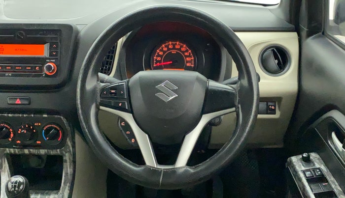 2019 Maruti New Wagon-R VXI 1.2, Petrol, Manual, 73,728 km, Steering Wheel Close Up