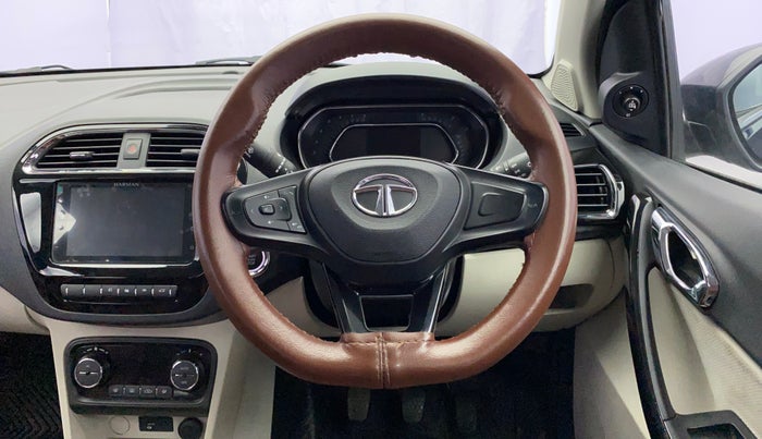 2022 Tata TIGOR XZ PLUS CNG, CNG, Manual, 23,015 km, Steering Wheel Close Up