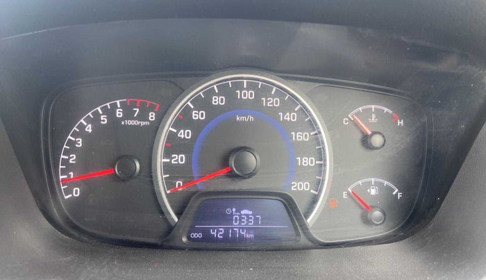 2017 Hyundai Grand i10 MAGNA 1.2 KAPPA VTVT, Petrol, Manual, 42,179 km, Odometer Image