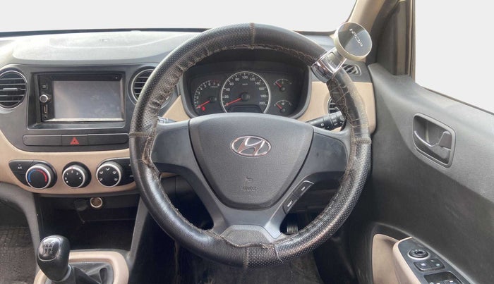 2017 Hyundai Grand i10 MAGNA 1.2 KAPPA VTVT, Petrol, Manual, 42,179 km, Steering Wheel Close Up