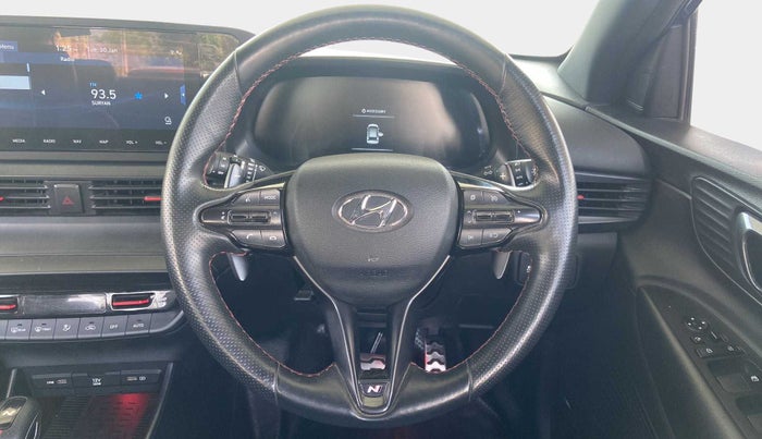2021 Hyundai NEW I20 N LINE N8 1.0 TURBO GDI DCT DUAL TONE, Petrol, Automatic, 29,333 km, Steering Wheel Close Up