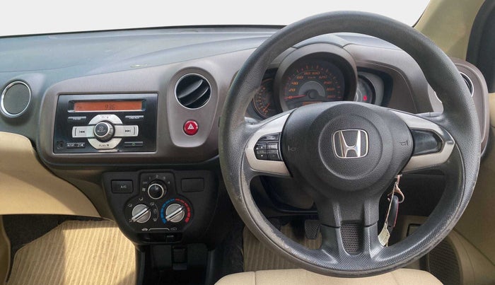 2014 Honda Amaze 1.2L I-VTEC S, Petrol, Manual, 48,967 km, Steering Wheel Close Up