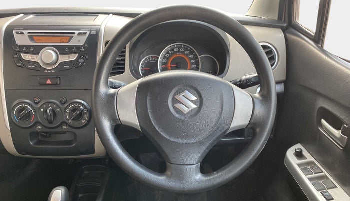 2016 Maruti Wagon R 1.0 VXI AMT, Petrol, Automatic, 27,964 km, Steering Wheel Close Up