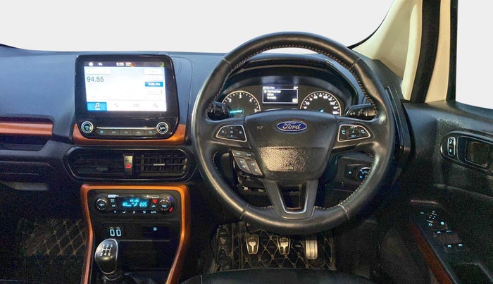 2019 Ford Ecosport TITANIUM 1.5L SPORTS(SUNROOF) DIESEL, Diesel, Manual, 25,721 km, Steering Wheel Close Up