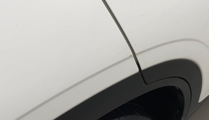 2020 Hyundai Creta S 1.5 PETROL, Petrol, Manual, 72,311 km, Right quarter panel - Minor scratches