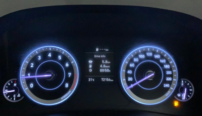 2020 Hyundai Creta S 1.5 PETROL, Petrol, Manual, 72,311 km, Odometer Image