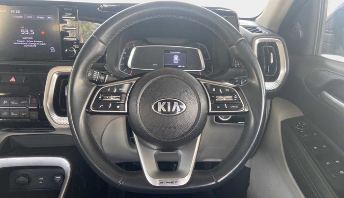 2021 KIA SONET HTX 1.5, Diesel, Manual, 48,307 km, Steering Wheel Close Up