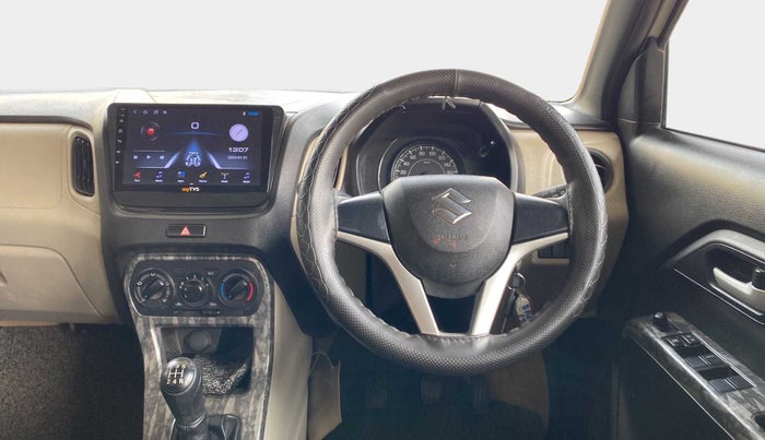 2021 Maruti New Wagon-R VXI 1.0, Petrol, Manual, 10,151 km, Steering Wheel Close Up