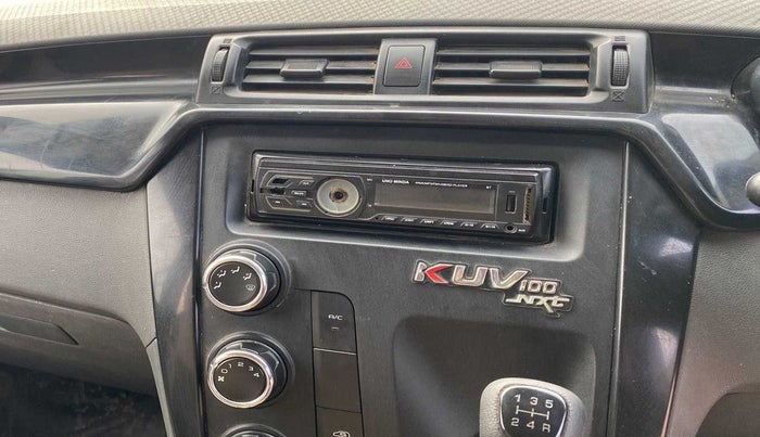 2018 Mahindra KUV 100 NXT K2 P 6 STR, Petrol, Manual, 61,668 km, Infotainment system - Music system not functional