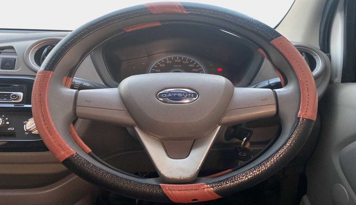 2017 Datsun Redi Go T (O), Petrol, Manual, 47,403 km, Steering Wheel Close Up