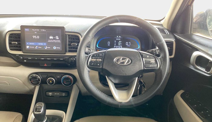 2022 Hyundai VENUE S PLUS 1.5 CRDI, Diesel, Manual, 10,451 km, Steering Wheel Close Up