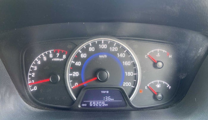 2018 Hyundai Grand i10 SPORTZ 1.2 KAPPA VTVT, Petrol, Manual, 69,250 km, Odometer Image