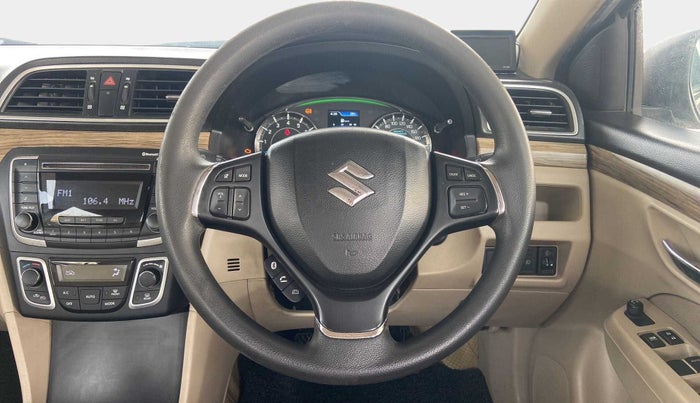 2019 Maruti Ciaz DELTA 1.5 SHVS MT PETROL, Petrol, Manual, 70,542 km, Steering Wheel Close Up