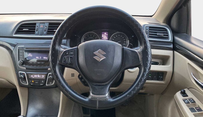 2015 Maruti Ciaz ZXI, Petrol, Manual, 79,639 km, Steering Wheel Close Up
