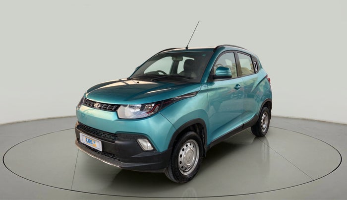 2015 Mahindra Kuv100 K8 5 STR, Petrol, Manual, 55,781 km, Left Front Diagonal