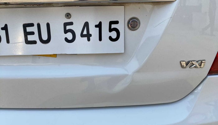 2016 Maruti Wagon R 1.0 VXI, Petrol, Manual, 54,820 km, Dicky (Boot door) - Slightly dented