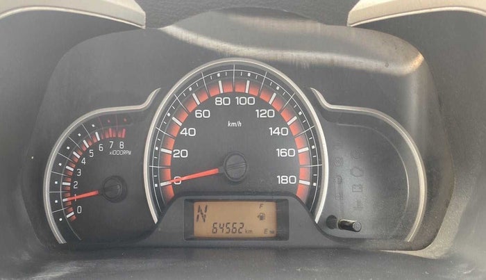 2016 Maruti Alto K10 VXI AMT, Petrol, Automatic, 64,611 km, Odometer Image