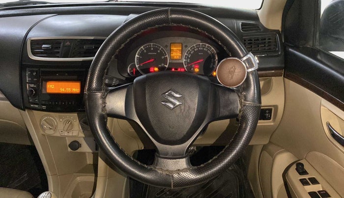 2017 Maruti Swift Dzire VDI ABS, Diesel, Manual, 95,640 km, Steering Wheel Close Up